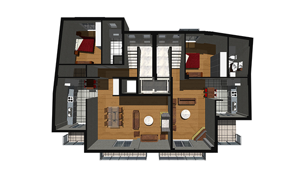 Second example of interior Design